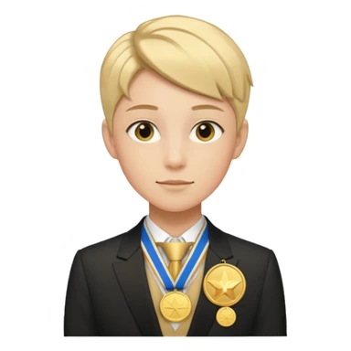 🏳️‍⚧️+🥇+🕴 sticker