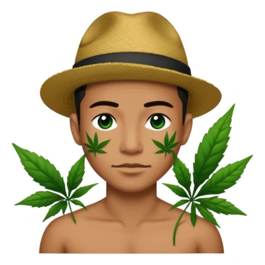 twitch black MrRunNGun weed sticker