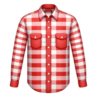 gingham shirt man sticker