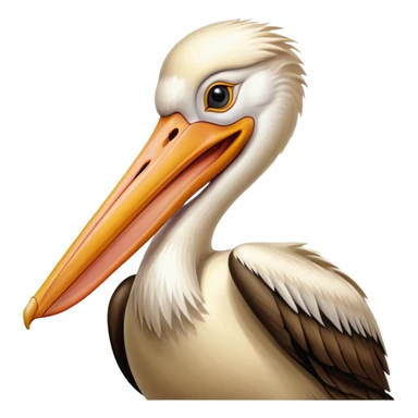 pelican-beige-mouth sticker