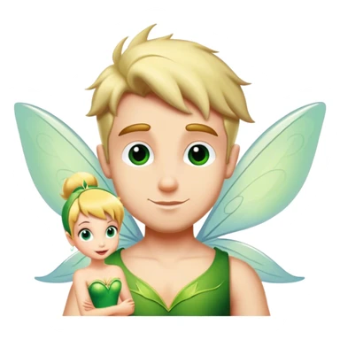 Baron Humbert and Tinker Bell sticker