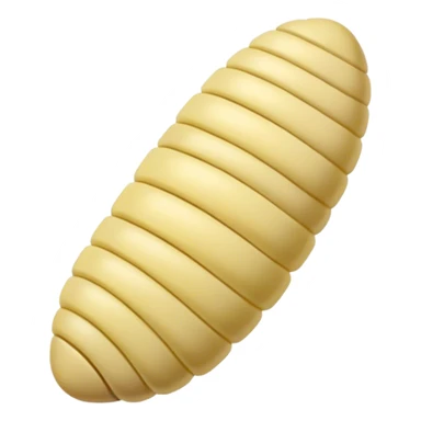 single straight maggot sticker