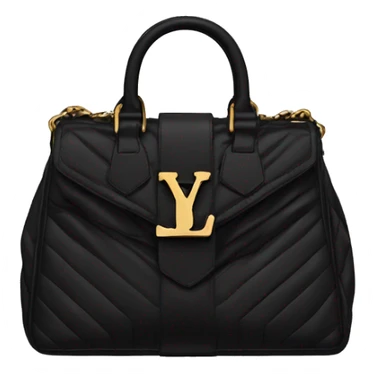 Black YSL bag sticker