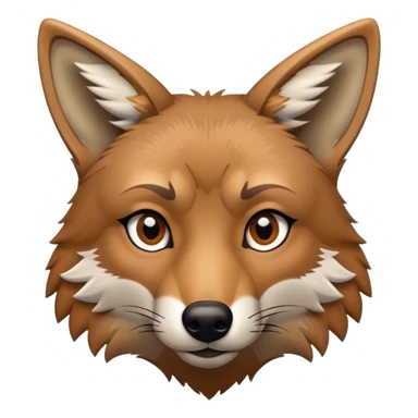 Writing Coyote  sticker