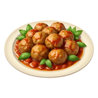 Polpette di tacchino al forno sticker