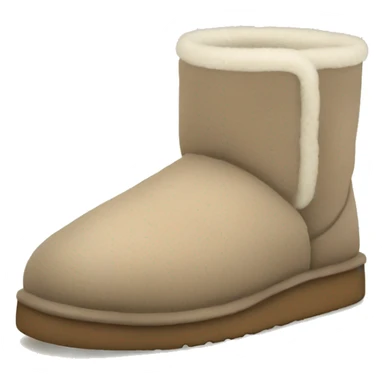 cozy ugg slippers sticker