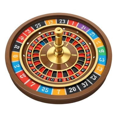 kid friendly roulette wheel spinner sticker