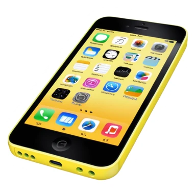 iPhone 5C home screen sticker
