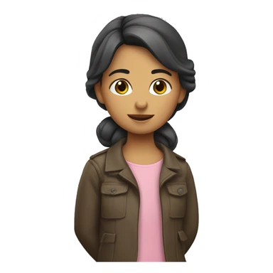 Niña conduciendo cuatrimoto sticker