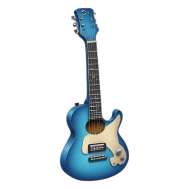 Stitch Guitare sticker