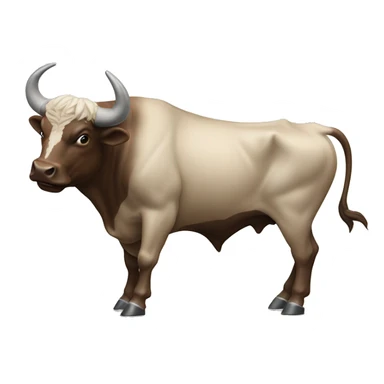 Bucking Bull full body sticker