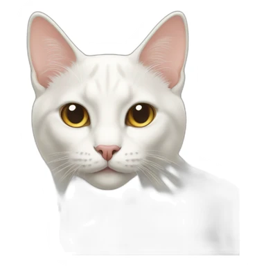 cat color point sticker