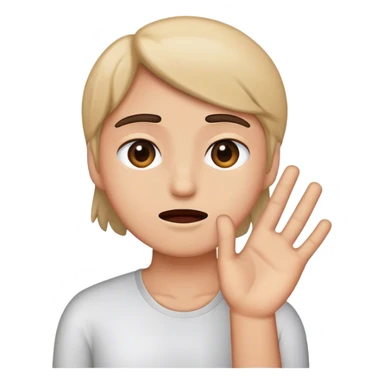 Mann sagt halt stop  sticker