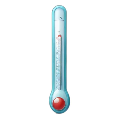 medical thermometer sticker