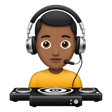 Make a logo for Deejay Harris  sticker