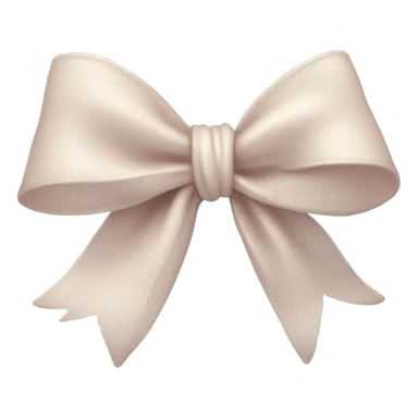 Light aesthetic bow sticker