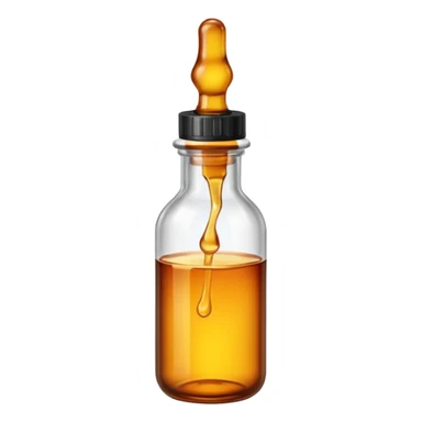 dropper bottle  sticker