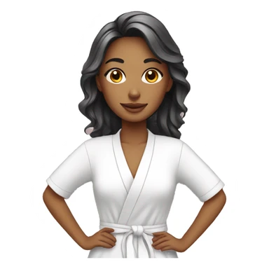 spa girl people sticker