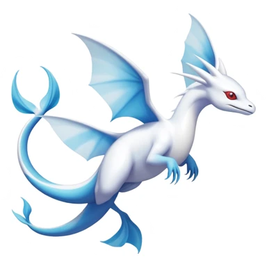Dragonair-Latias-Fakémon-hybrid-creature (full body)  sticker