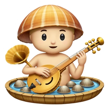 clams using instrument s sticker