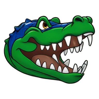 Gators football sticker