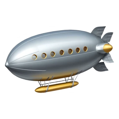 flying zeppelin  sticker
