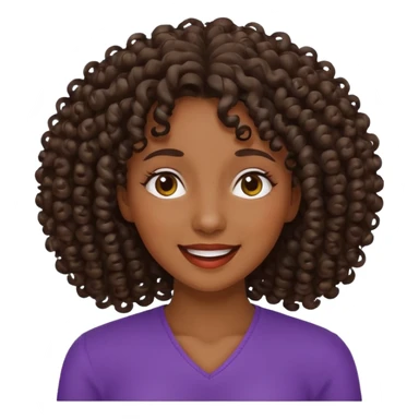 Cacheada apaixonada  sticker