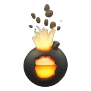 bomb explose sticker
