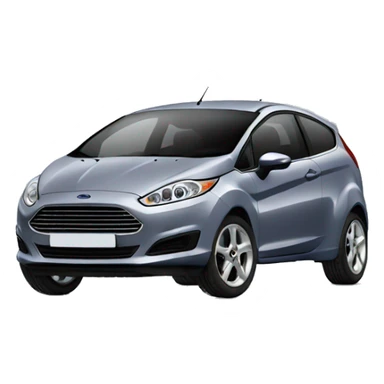 Ford fiesta grise sticker