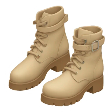 Feminine boots in beige for women  sticker
