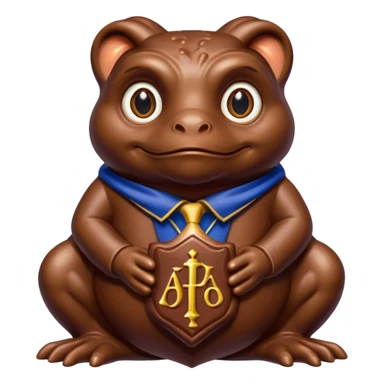 Harry Potter chocolate frog sticker