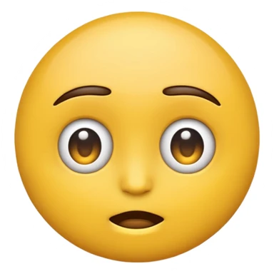 Emoji doing side eye  sticker