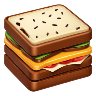chocolate sandwich sticker