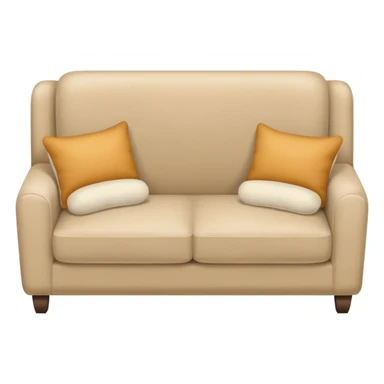 birdseye view sofa sticker