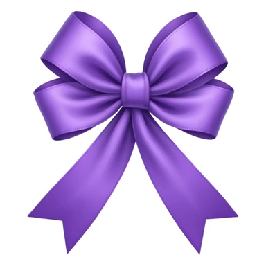 Purple Ribbon sticker
