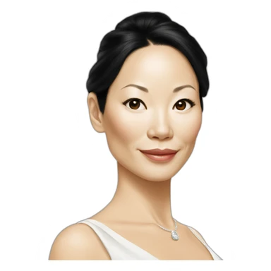 lucy liu sticker