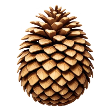 pinecone sticker