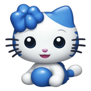 Hello kitty blueberry sticker