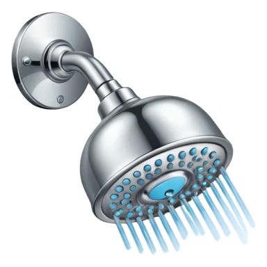 shower head sticker