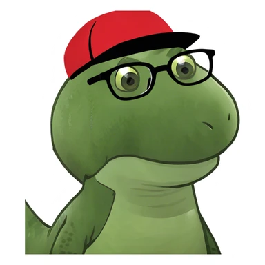 Cute dinosaur  sticker