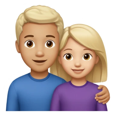 YOUNG CHILDREN: FIVE-YEAR-OLD BIRACIAL BOY WITH LIGHT HAIR AND LIGHT SKIN, THREE-YEAR-OLD BIRACIAL GIRL WITH LIGHT HAIR AND LIGHT SKIN sticker