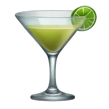 Martini glass cheers  sticker