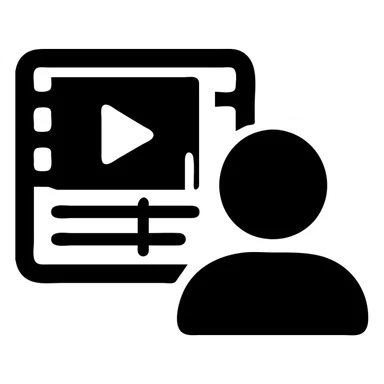 video editor icon sticker