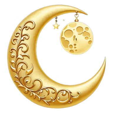 Islam moon sticker