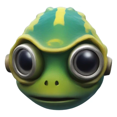 Peeper of subnautica sticker