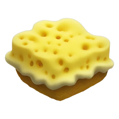foamy sponge sticker