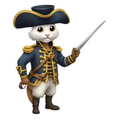 mousquetaire sticker