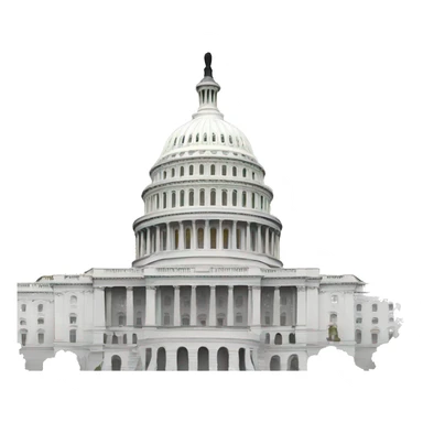Us Congress building sticker