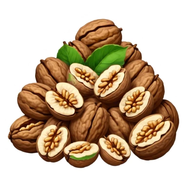 pulverised walnuts sticker