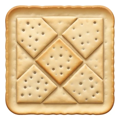 Jewish matzo cracker sticker